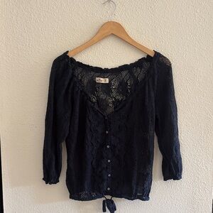 Hollister Lace Top
